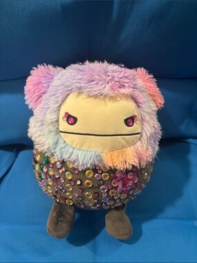 Original SquishMallows Named Frumpy Size 8 “ Inch Bigfoot Valentines Day NWTS
